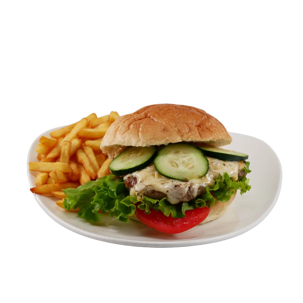 Pomfrit i Burger